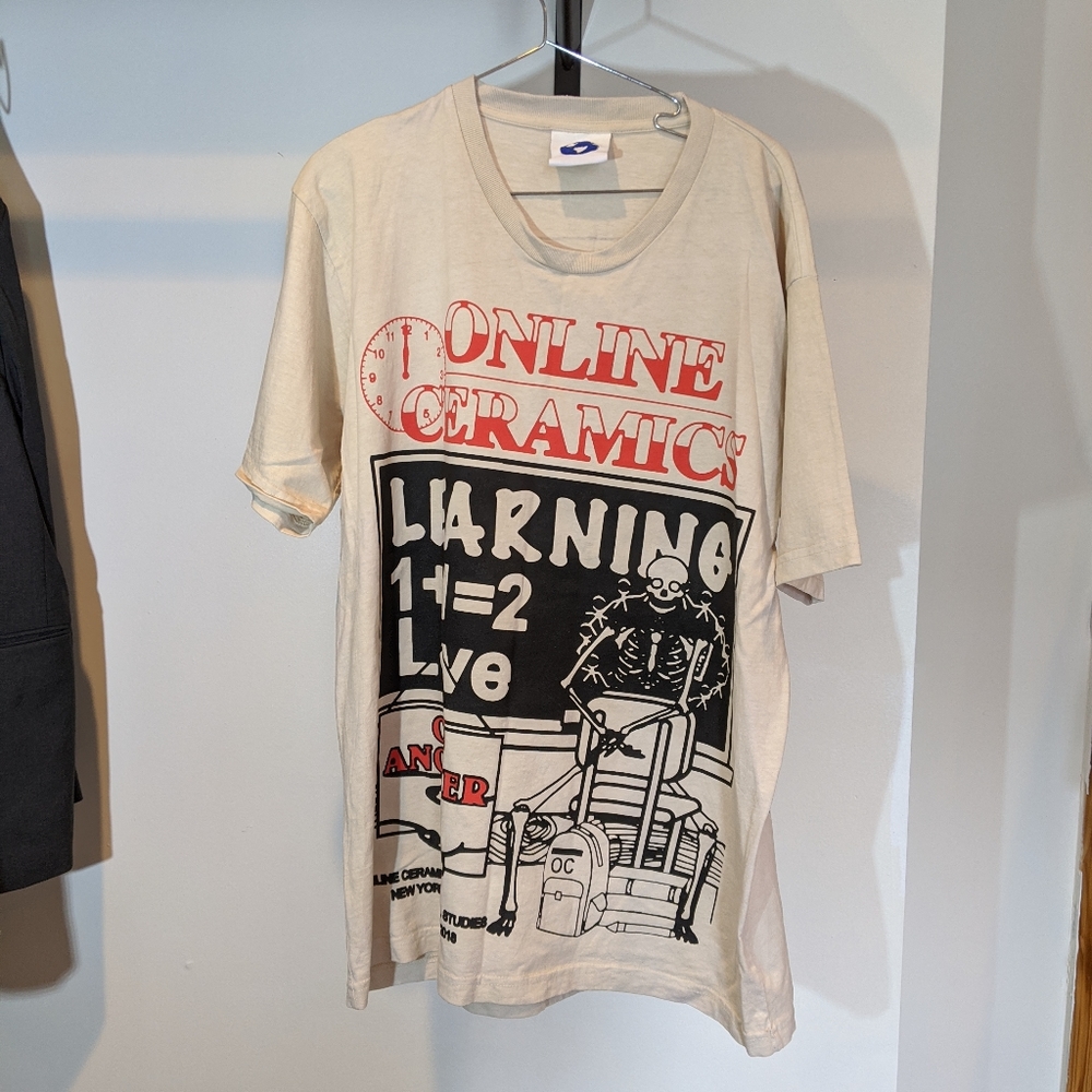 Online Ceramics Social Studies NYC Tee Large L